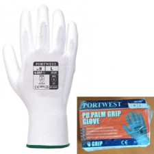 Portwest VA120 - PU tenyérmártott kesztyű, automatákhoz - fehér védőkesztyű
