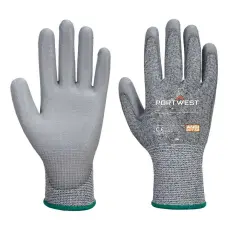 Portwest Vending Cut C13 PU kesztyű (144 pár) szürke XS
