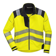 Portwest Vision Hi-Vis SOFESHELL kabát sárga/fekete L (S-6XL) munkaruha