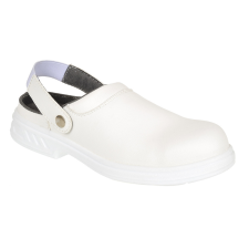 Portwest Vízálló védőklumpa, sarokpántos S2 (fehér, 36) munkavédelmi cipő