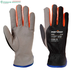 Portwest Wintershield kesztyű - Fekete/Narancs