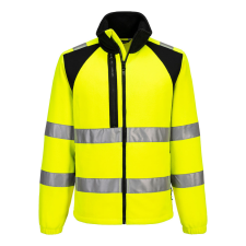 Portwest WX2 Eco Hi-Vis Polár Yellow/Black XL láthatósági ruházat