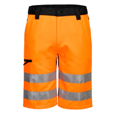 Portwest WX2 Eco Hi-Vis rövidnadrág Orange/Black 28