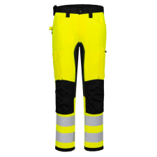 Portwest WX2 ECO Hi-Vis Stretch Trade nadrág Yellow/Black 44 láthatósági ruházat