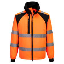 Portwest WX2 Eco Hi-Vis Work kabát Orange/Black L láthatósági ruházat