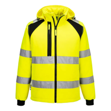Portwest WX2 Jól láthatósági softshell (2L) Sárga/Fekete M
