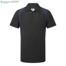 Portwest WX2 PÓLÓING S/S - Fekete/Navy munkaruha