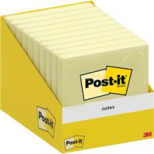 POST-IT 6820-CY 76x76mm 100lap kanárisárga öntapadós jegyzettömb (POST-IT_7100317841) post-it