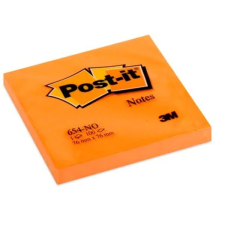  Post-it 76x76mm 100lap neon narancs jegyzettömb jegyzettömb