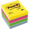 POST-IT Öntapadós jegyzet 3M Post-it LP2051U 51x51mm mini kocka ultra színek 400 lap