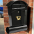  Postaláda 480X280X80Mm fekete TO-78590