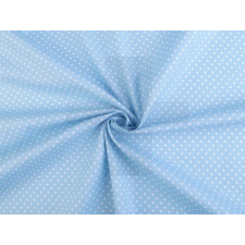  Pöttyös pamut vászon anyag - 5 szín dekorációs kellék