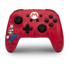 Power A Enhanced vezeték nélküli Nintendo Switch kontroller (Here We Go Mario) videójáték kiegészítő