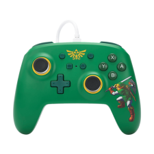 Power A vezetékes Nintendo Switch kontroller (Hyrule Defender) videójáték kiegészítő