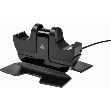 PowerA PlayStation 4 DualShock Twin Charging Station Fekete töltőállomás videójáték kiegészítő