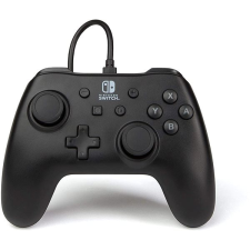 PowerA Wired Controller - matt fekete - Nintendo Switch játékvezérlő