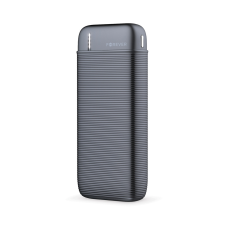  Powerbank: Forever TB-100M - fekete powerbank 2USB, 10000mAh, 2,1A power bank