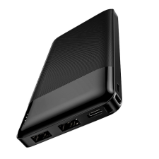  Powerbank: Hoco J72 - fekete power bank 10000 mAh, LED kijelzővel power bank