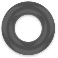 POWERING POWERING Szuper rugalmas péniszgyűrű  3.8 cm (fekete) péniszgyűrű