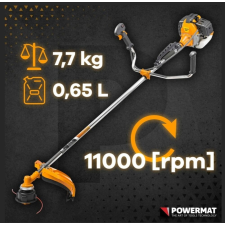 Powermat PM-KS-600T 6 LE benzines Fűkasza (5902565276362) fűkasza