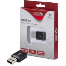  PowerON DMG-07 Wi-Fi 5 + BT4.2 USB Adapter hálózati kártya