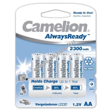 Powery Camelion akku típus LR6 (ceruzaakku típus) AlwaysReady 4db/csom. 2300mAh tölthető elem