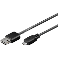 Powery Goobay Easy High-Speed 2.0 USB kábel micro USB csatlakozóval 2m mobiltelefon kellék