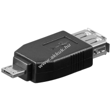 Powery Goobay USB adapter 2.0 USB A dugalj -> micro USB csatlakozó egyéb hálózati eszköz