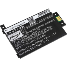Powery Helyettesítő akku Amazon típus S13-R1-S mp3 lejátszó akkumulátor