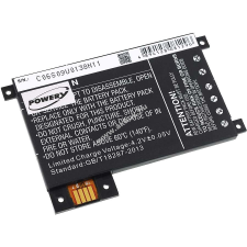 Powery Helyettesítő akku Amazon típus S2011-002-A mp3 lejátszó akkumulátor