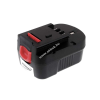 Powery Helyettesítő akku Black & Decker fűrész CS143 2000mAh