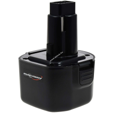 Powery Helyettesítő akku Black & Decker sarokfúró-csavarbehajtó HP9096 3000mAh NiMH barkácsgép akkumulátor