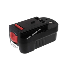 Powery Helyettesítő akku Black & Decker típus Slide Pack FIRESTORM A18 2000mAh barkácsgép akkumulátor