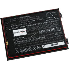 Powery Helyettesítő akku Honeywell típus 318-055-002 vonalkódolvasó akkumulátor