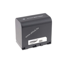 Powery Helyettesítő akku JVC GR-D775E 2400mAh jvc videókamera akkumulátor