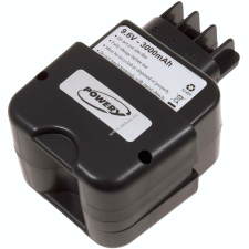 Powery Helyettesítő akku Metabo típus 6.30072.00 3000mAh NiMH barkácsgép akkumulátor