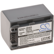 Powery Helyettesítő akku Sony DCR-DVD403E 1360mAh sony videókamera akkumulátor