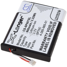 Powery Helyettesítő akku Sony PSP E1000 mp3 lejátszó akkumulátor