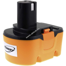 Powery Helyettesítő akku szerszámgép Ryobi típus 130224024 2000mAh NiMH barkácsgép akkumulátor