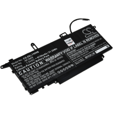 Powery Helyettesítő laptop akku Dell Latitude 9410 2-in-1 dell notebook akkumulátor