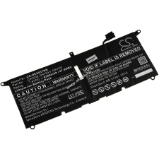 Powery Helyettesítő laptop akku Dell XPS 13 9370 dell notebook akkumulátor