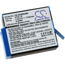 Powery Helyettesítő sportkamera akku GoPro Hero 10 sportkamera kellék