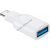 Powery USB OTG Super speed adapter USB-C - USB 3.0 A fehér - Kiárusítás! - A készlet erejéig!