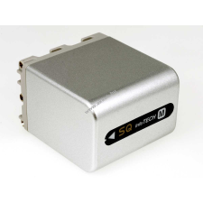 Powery Utángyártott akku Sony videokamera DCR-TRV118E 5100mAh ezüst sony videókamera akkumulátor