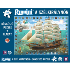 Pozsonyi Pagony Kft. Rumini - A szélkirálynőn /Böngésző puzzle + plakát társasjáték