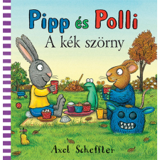 Pozsonyi Pagony Kiadó Pozsonyi Pagony - Pipp és Polli - A kék szörny (Lapozó) gyermek- és ifjúsági könyv