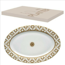 Pozzi Milano Porcelán ováltálca 36x24,5cm, dobozban, Déco konyhai eszköz