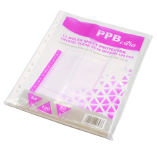 PPB Genotherm lefűzhető, A4, 50 micron víztiszta PPB Extra 100 db/csomag, lefűző
