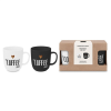  PPD.162502136 Porcelánbögre 0,4l dobozban,2db-os, Coffee Lover