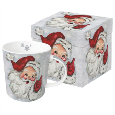  PPD.360302879 Porcelánbögre 0,4l dobozban, Jolly St. Nick bögrék, csészék